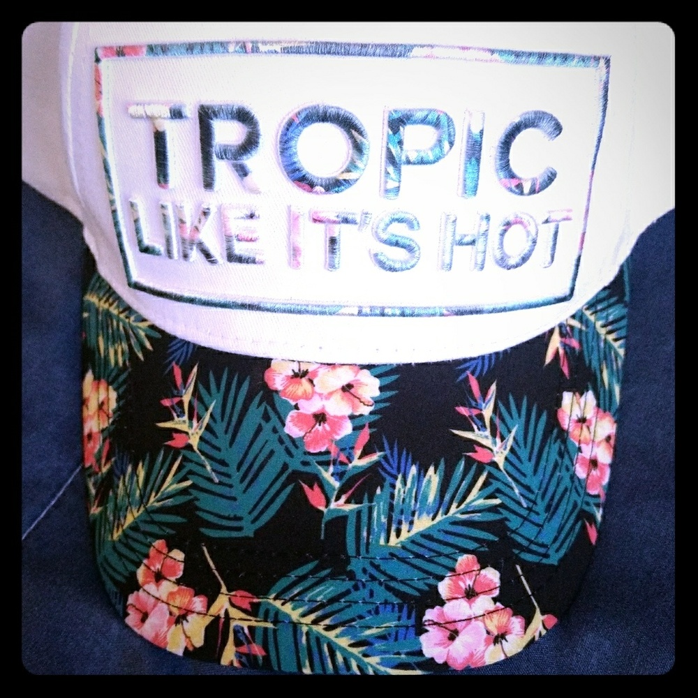 Tropic Like It's Hot Baseball Hat!